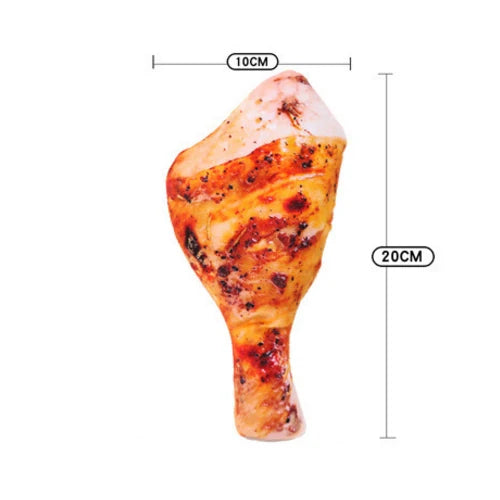 Dog Toys Funny Simulation Meat Puppy Pet Play Games Chew Toys Squeaky Toys For Small Big Dogs Pug Cats Pets Supplies