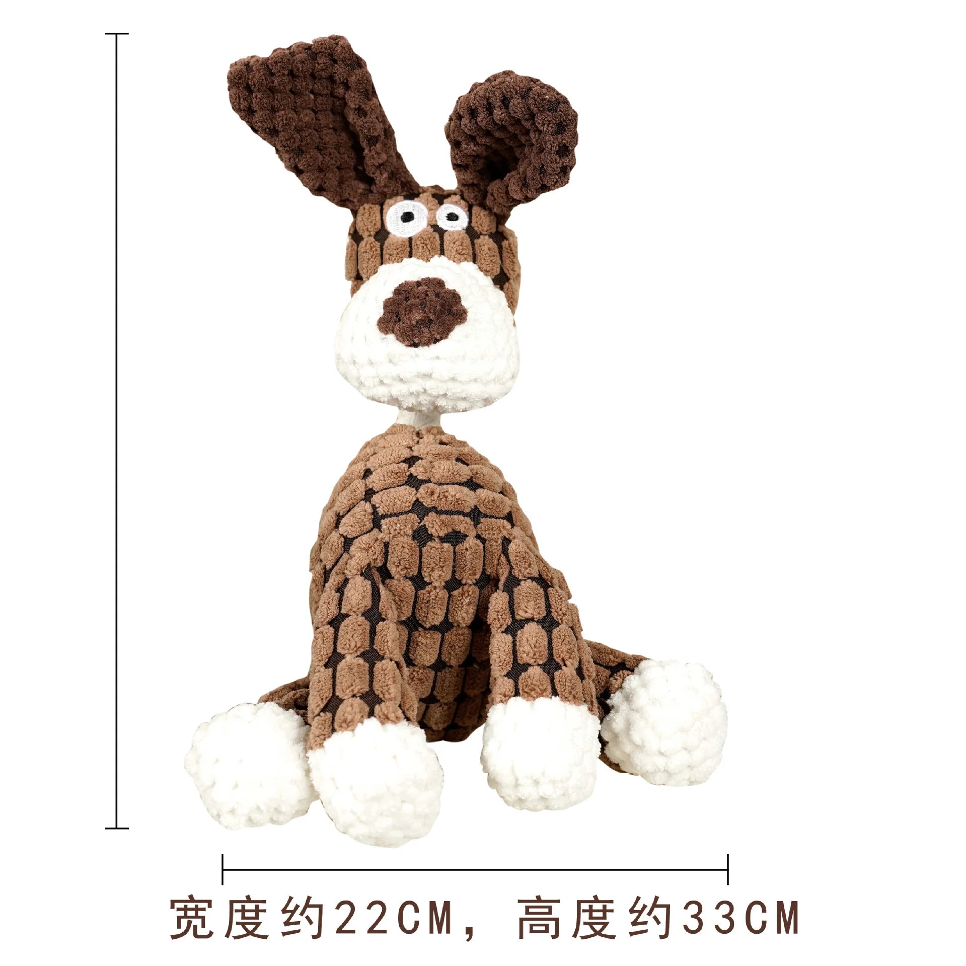 Pet Toys Animals Shape Bite Resistant Squeaky Toys Teeth Grinding Plush Dog Toy for Small Large Puppy Pets Training Accessories