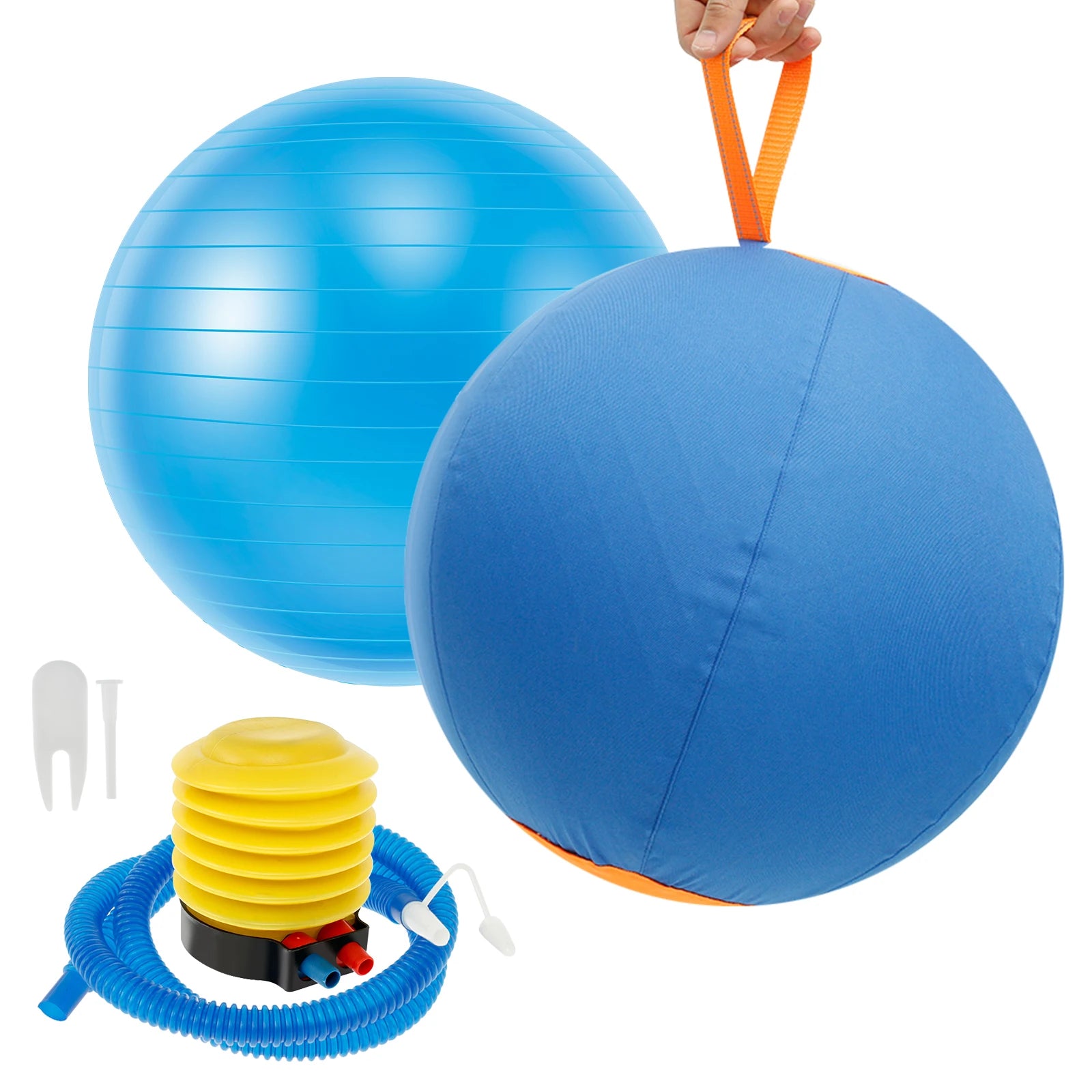 Dogs Outdoor Inflatable Ball Toy Herding Ball Agility Training.