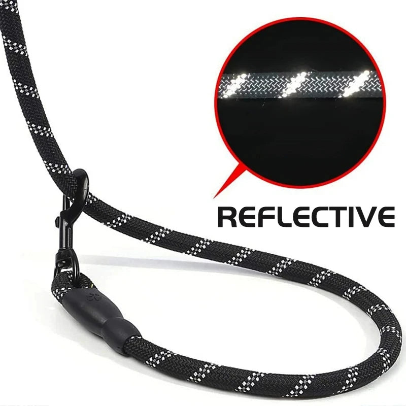 Reflective Dog Leash with Padded Handle.