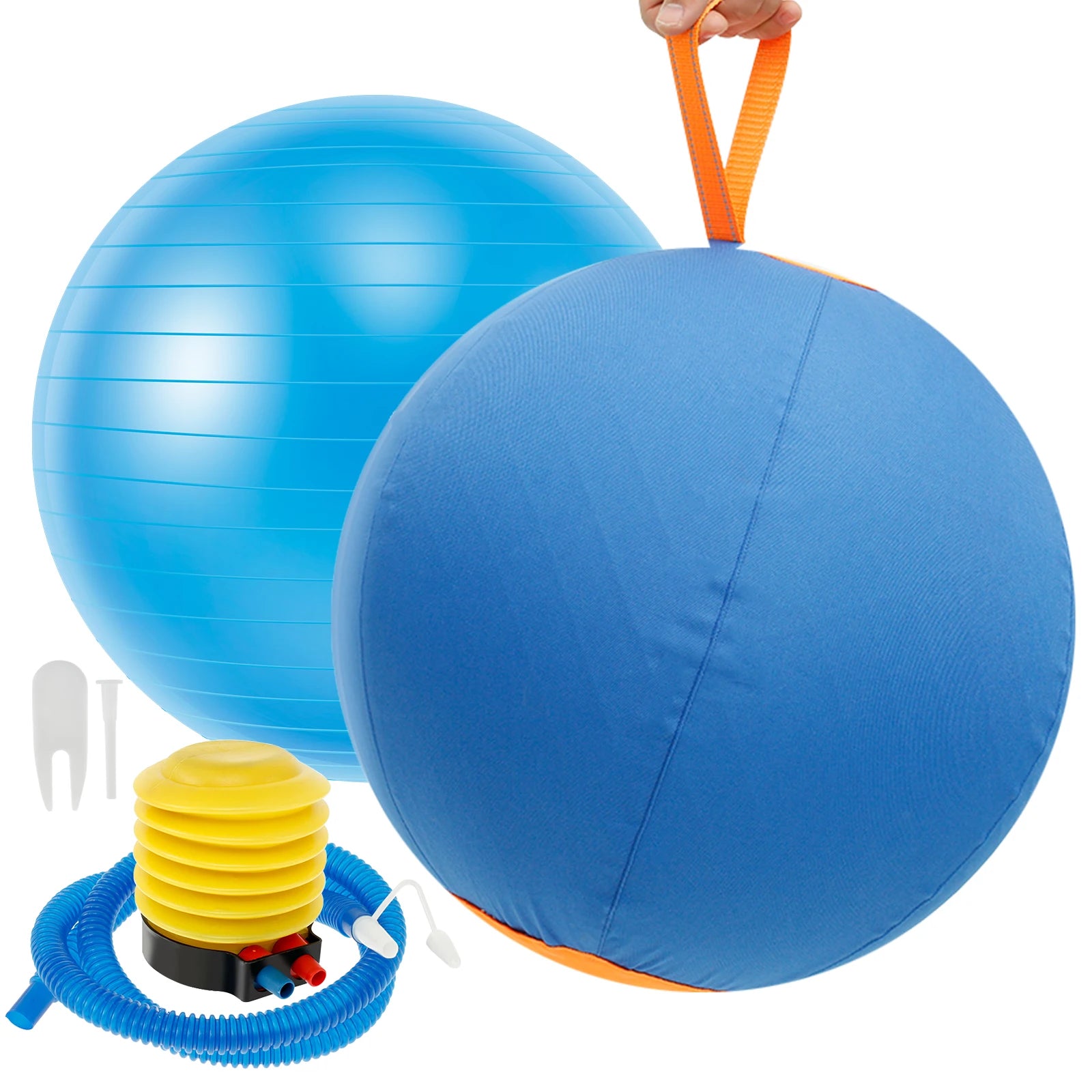 Dogs Outdoor Inflatable Ball Toy Herding Ball Agility Training.
