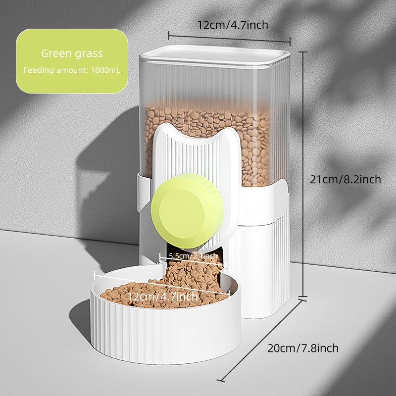 HOOPET Pet Dog Cat Automatic Dispenser Food Water Bottle Cat Bowl Feeding and Drinking Dog Water Pet Feeding Bowl Pet Supplies