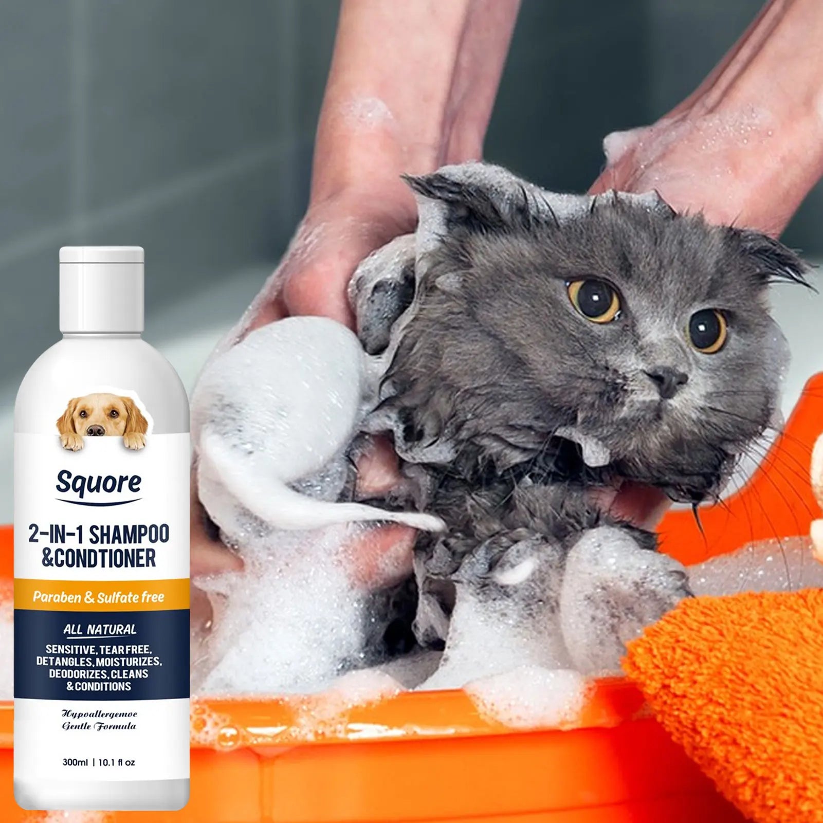 300ml Pet Cleaning Shampoo Pet Shower Gel dog cat Shampoo Conditioner Pet Cleaning Foam Dog Cat Puppy Cleaning Bath Shower Gel