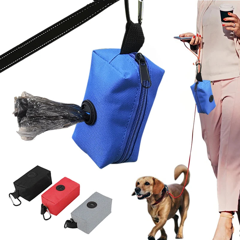 Dog Poop Bag Dispenser Hangingable Dog Poop Bag Holder Poo Bags.