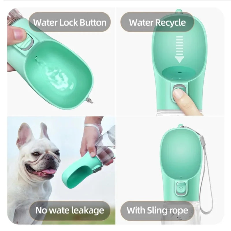 Dog Water Bottles Pet Water Feeder Bottle for Dog Pet Bowls Outdoor Travel Dog Stuff Puppy Drinking Pug Chihuahua Dog Supplies