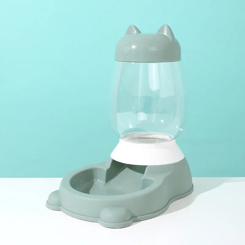 Dog Food Water Bowl Automatic Feeder Dispenser for Cat Dog Bulldog Large Capacity Pet Drinking Bowl Cat Supplies
