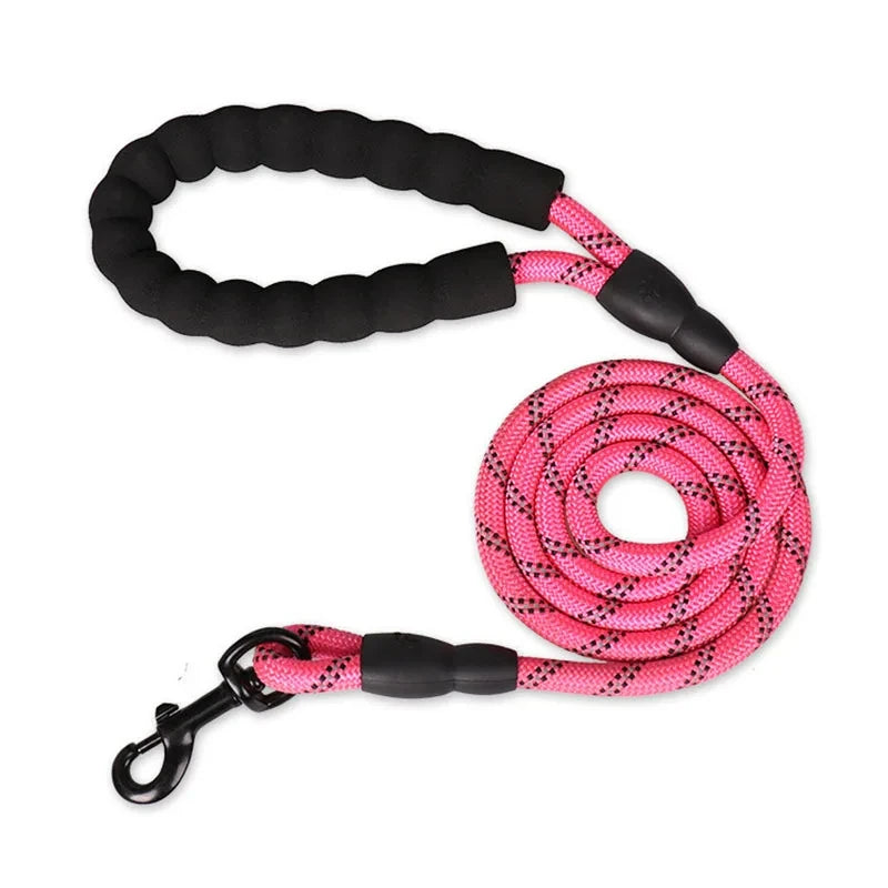 Reflective Dog Leash with Padded Handle.