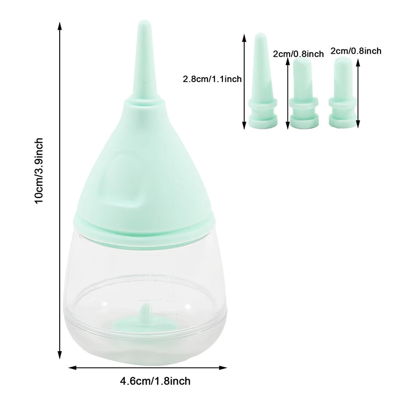 Cat Dog Feeding Bottle Newborn Pet Nursing Water Milk Feeder Device Pacifier Puppy Kitten Animal Drinking Tool